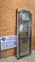 23.5 x 71.5 Black/White Vinyl Single Hung Window - Elevate Inspire Series