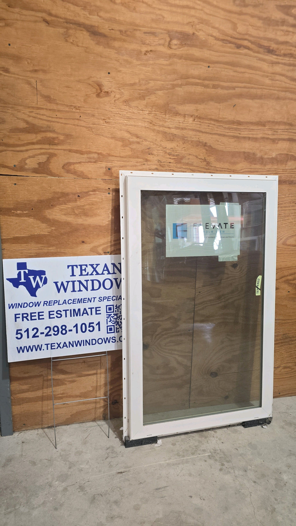 29.5 x 47.5 White Vinyl Fixed Window - Elevate Inspire Series