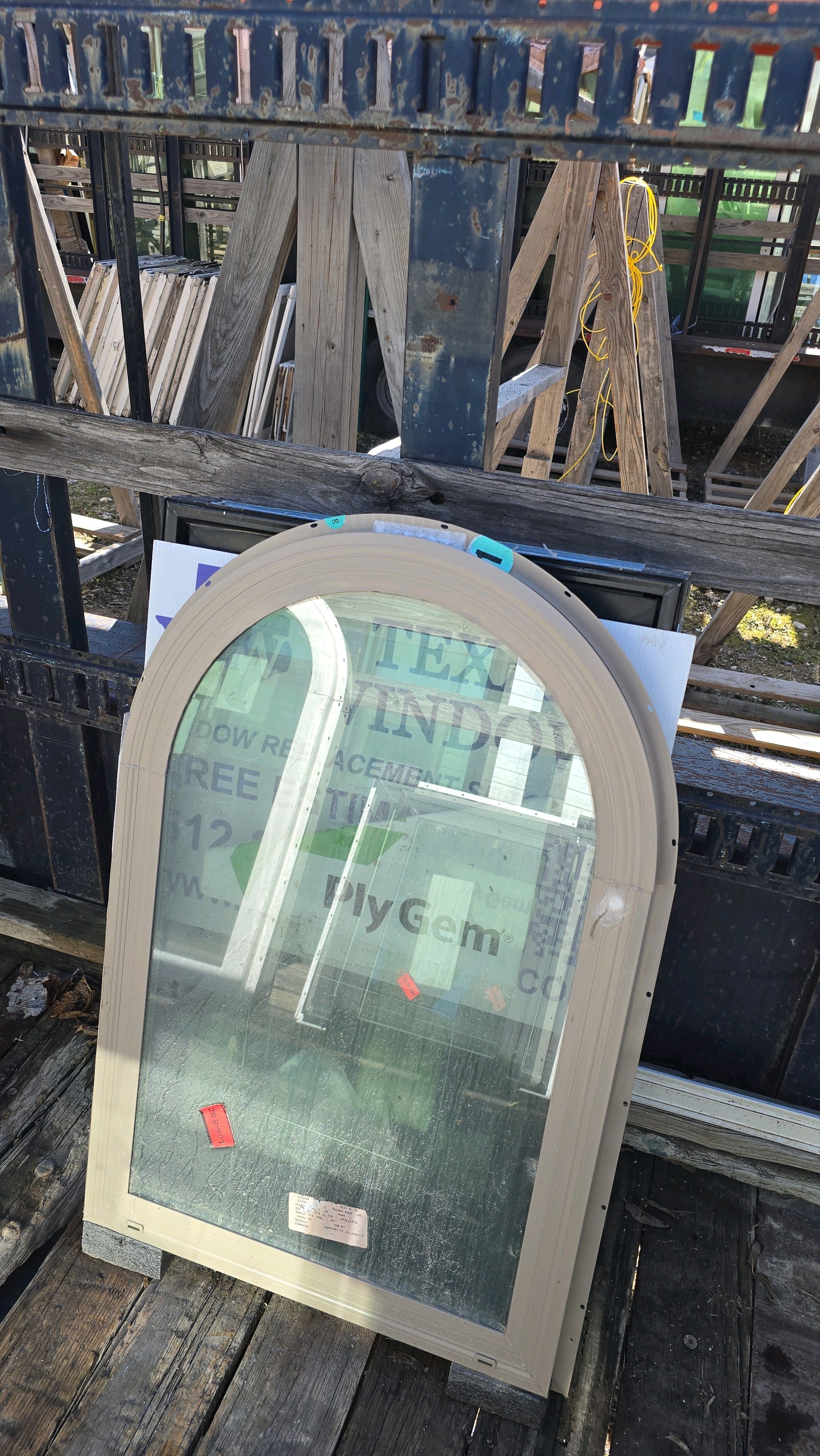 23.5 x 35.5 Clay Vinyl Fixed Window - Ply Gem 1100 Series