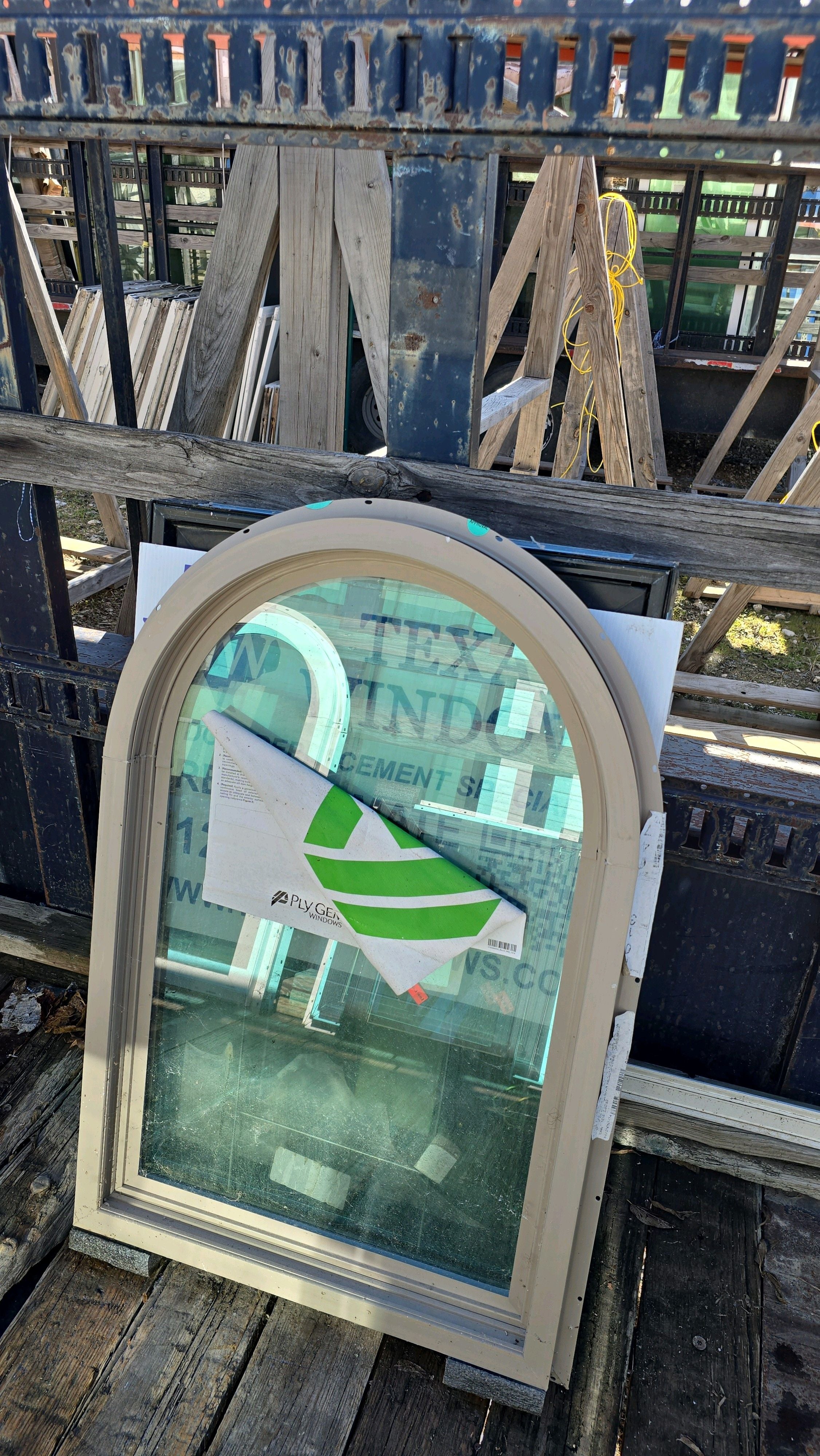 23.5 x 35.5 Clay Vinyl Fixed Window - Ply Gem 1100 Series