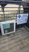 23.5 x 23.5 White Vinyl Fixed Window - Finestra 64 Series